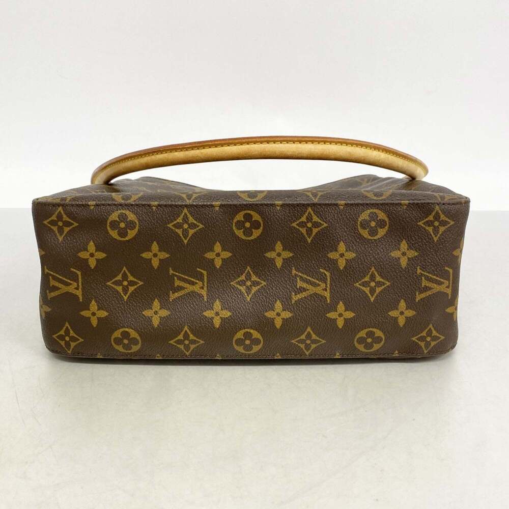 LOUIS VUITTON Brown Monogram Looping GM Shoulder Bag - Picture 3 of 10